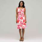 Floral V-Neck Dress, , small