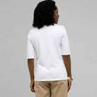 Embellished Boat Neck Tee, , small
